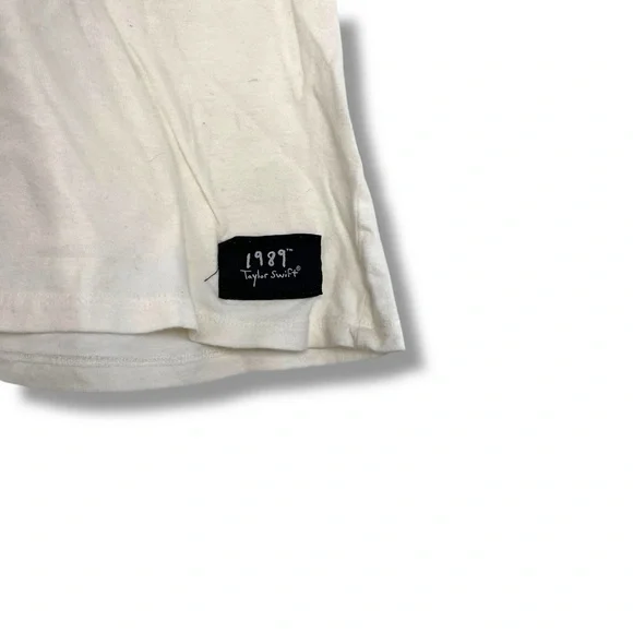 Taylor Swift 1989 Polaroid World Tour Ringer Retro T Shirt Women's Small - Picture 3 of 7